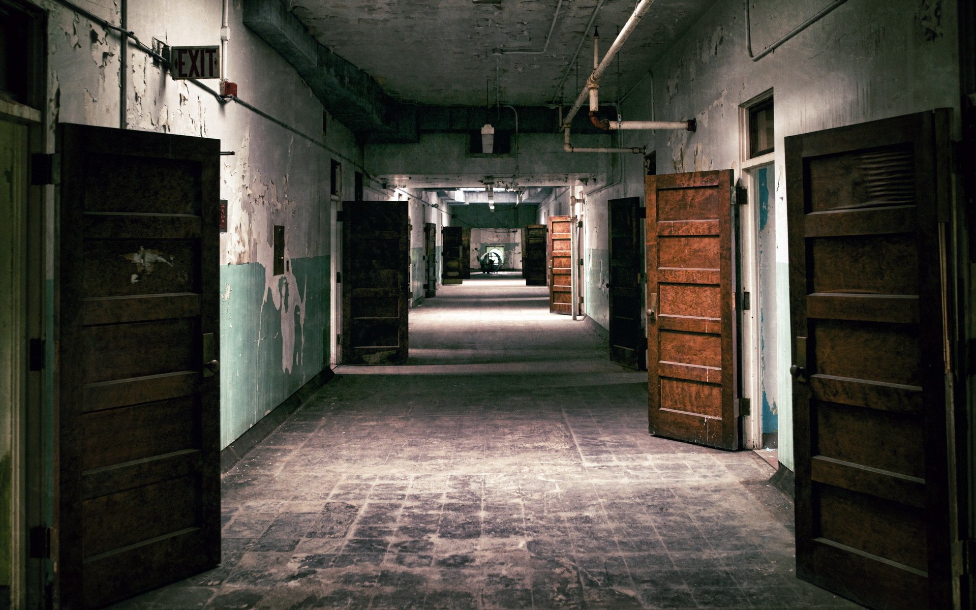 hostel corridor interior