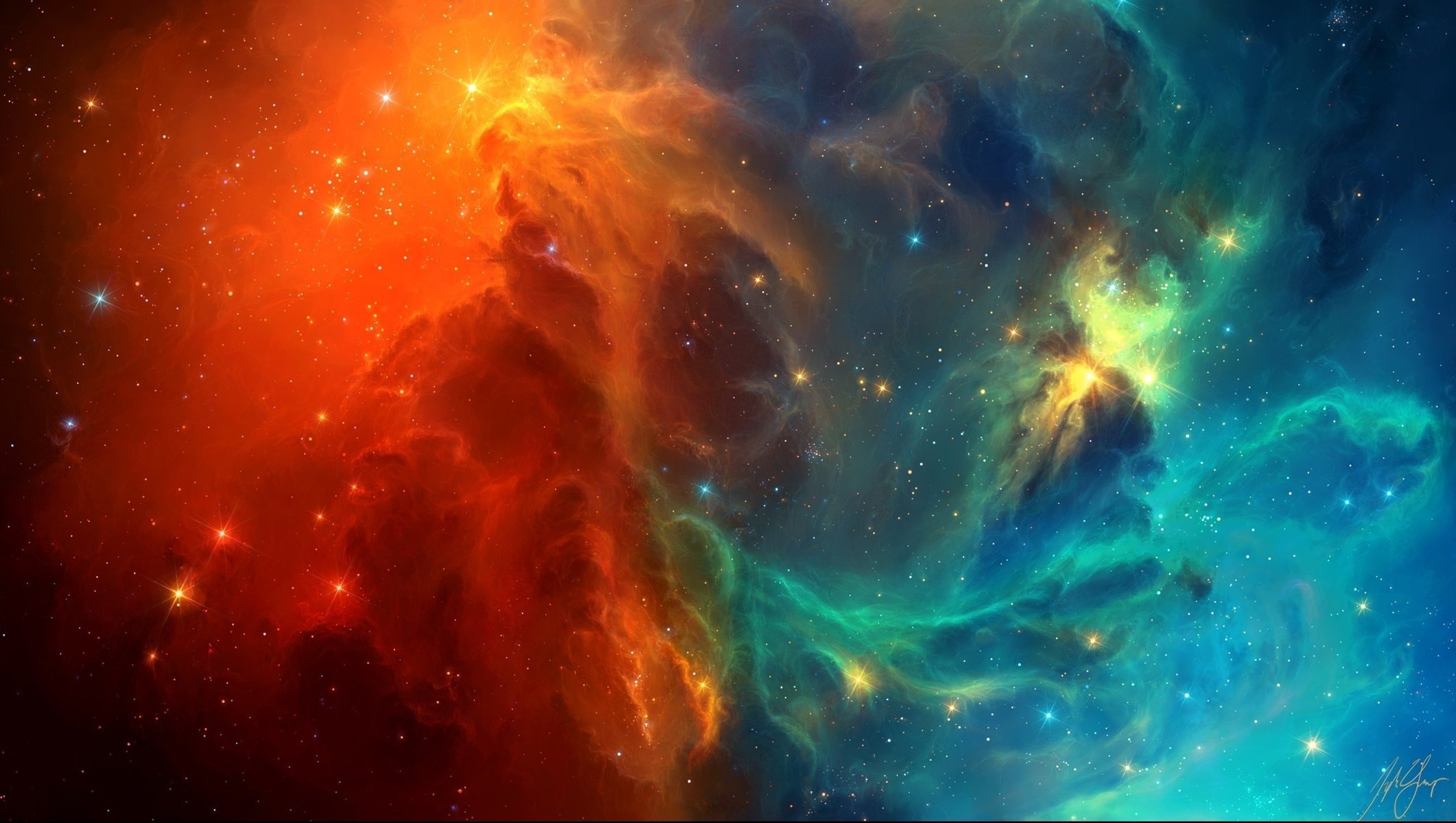 estrellas espacio arte nebulosa tylercreatesworld