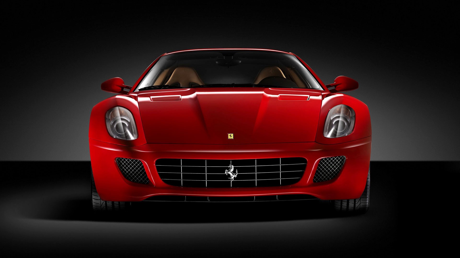 ferrari 599 ferrari samochód samochód samochód samochód sportowy zderzak reflektory czerwony samochód