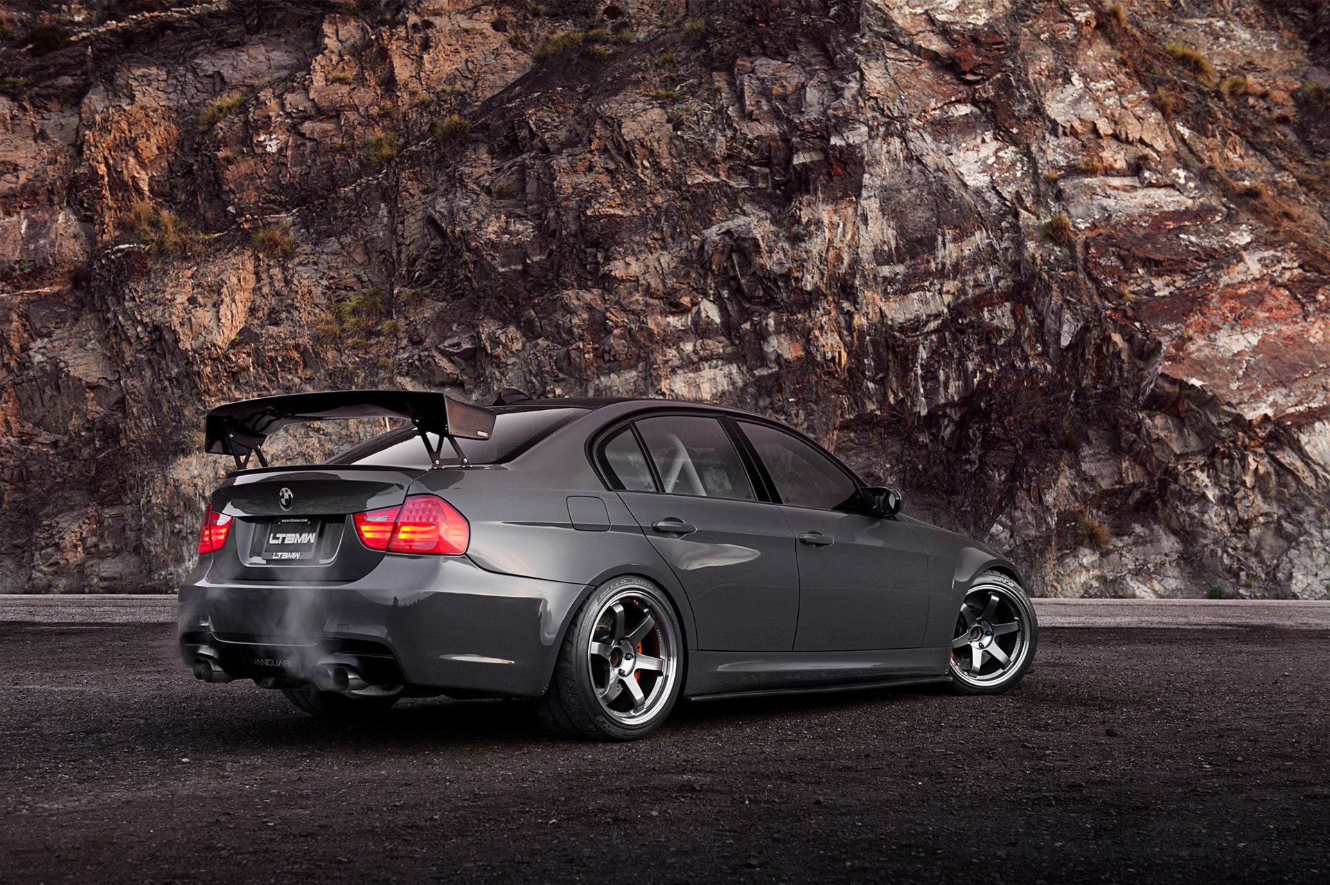 bmw nero roccia 335i e90 posteriore bmw serie 3 posteriore