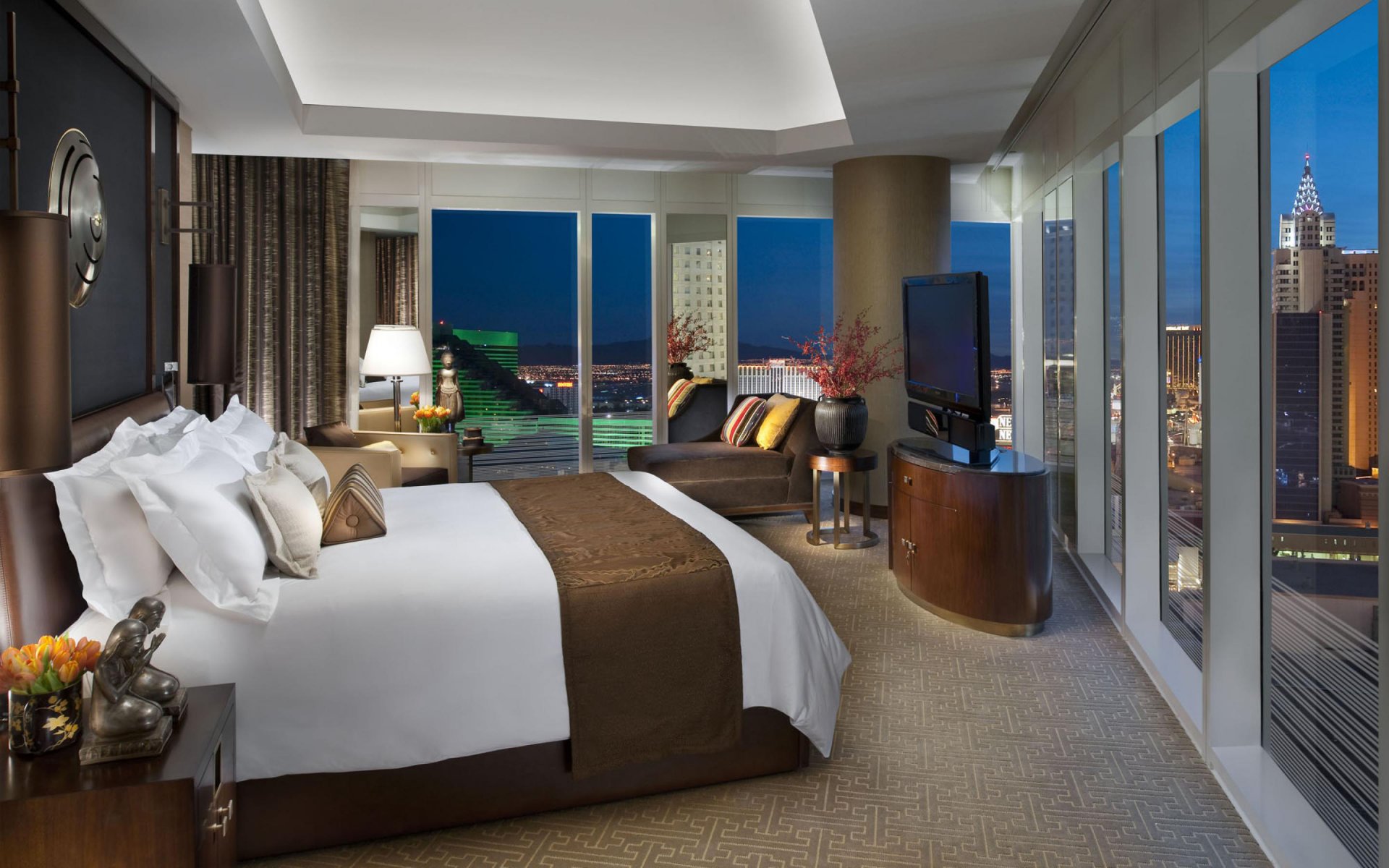 zimmer hotel bett las vegas