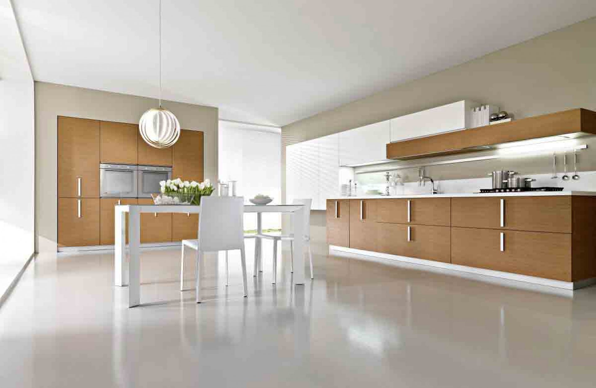 interno stile design casa villa camera cucina