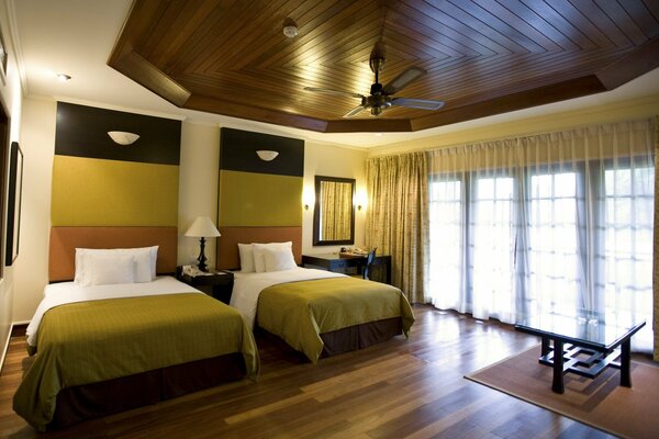 Дизайн спальни в отеле