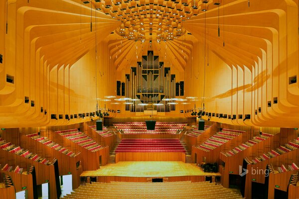 Enorme sala dell opera a Sydney