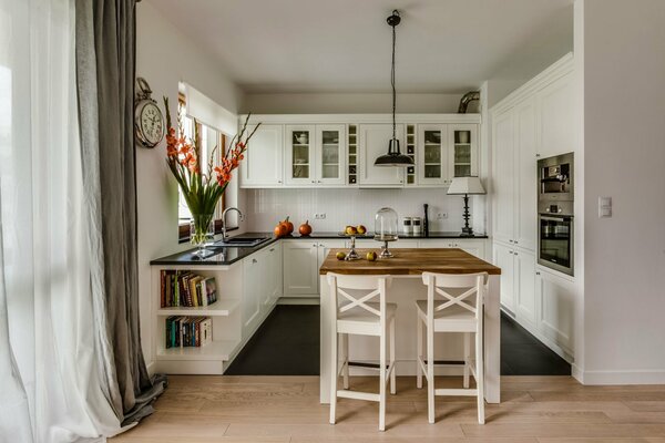 Cocina de ensueño en estilo clásico