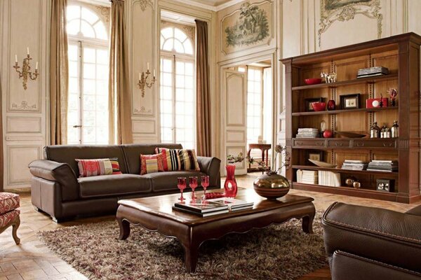 Living room in a classic style