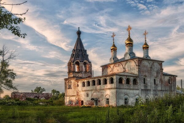 Cathedral of Christ the Savior in the village