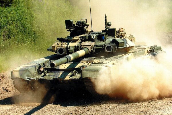 Battle tank of the Russian Federation