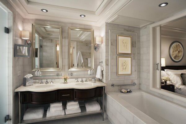 Hotel bathroom design