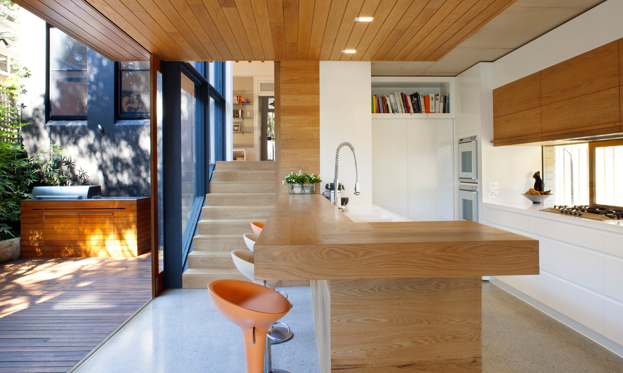 kitchen interior plate front chairs flower