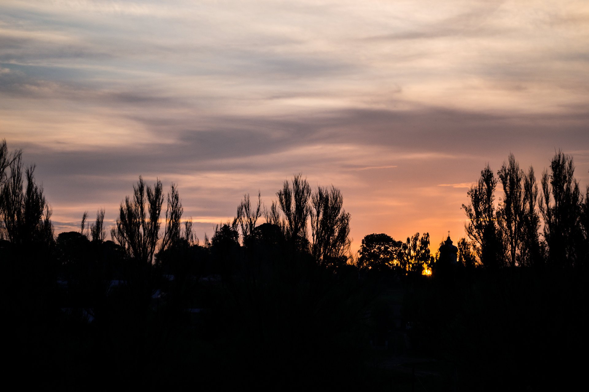 puesta de sol cielo naturaleza paisaje cálido