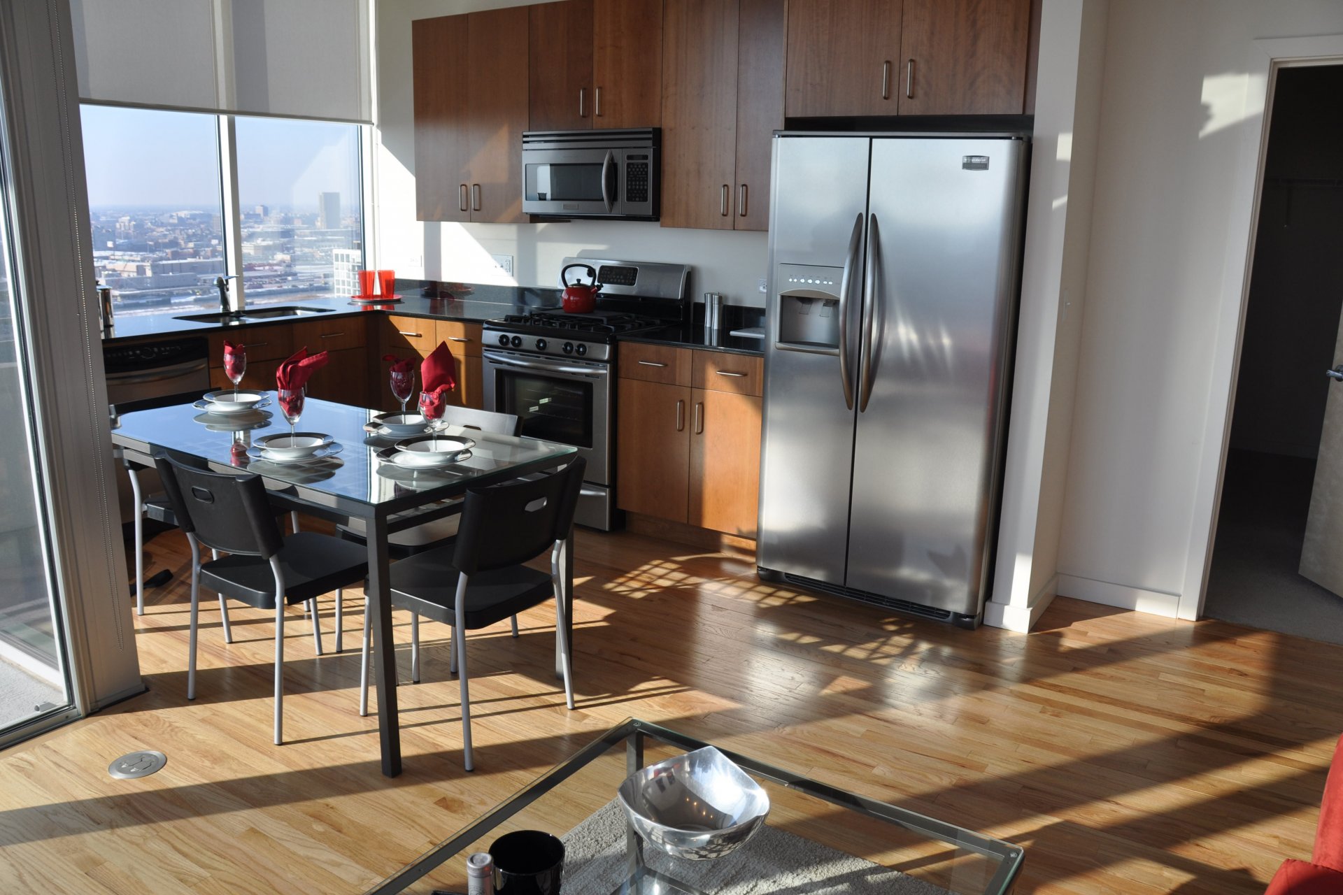 interior style design apartment room kitchen