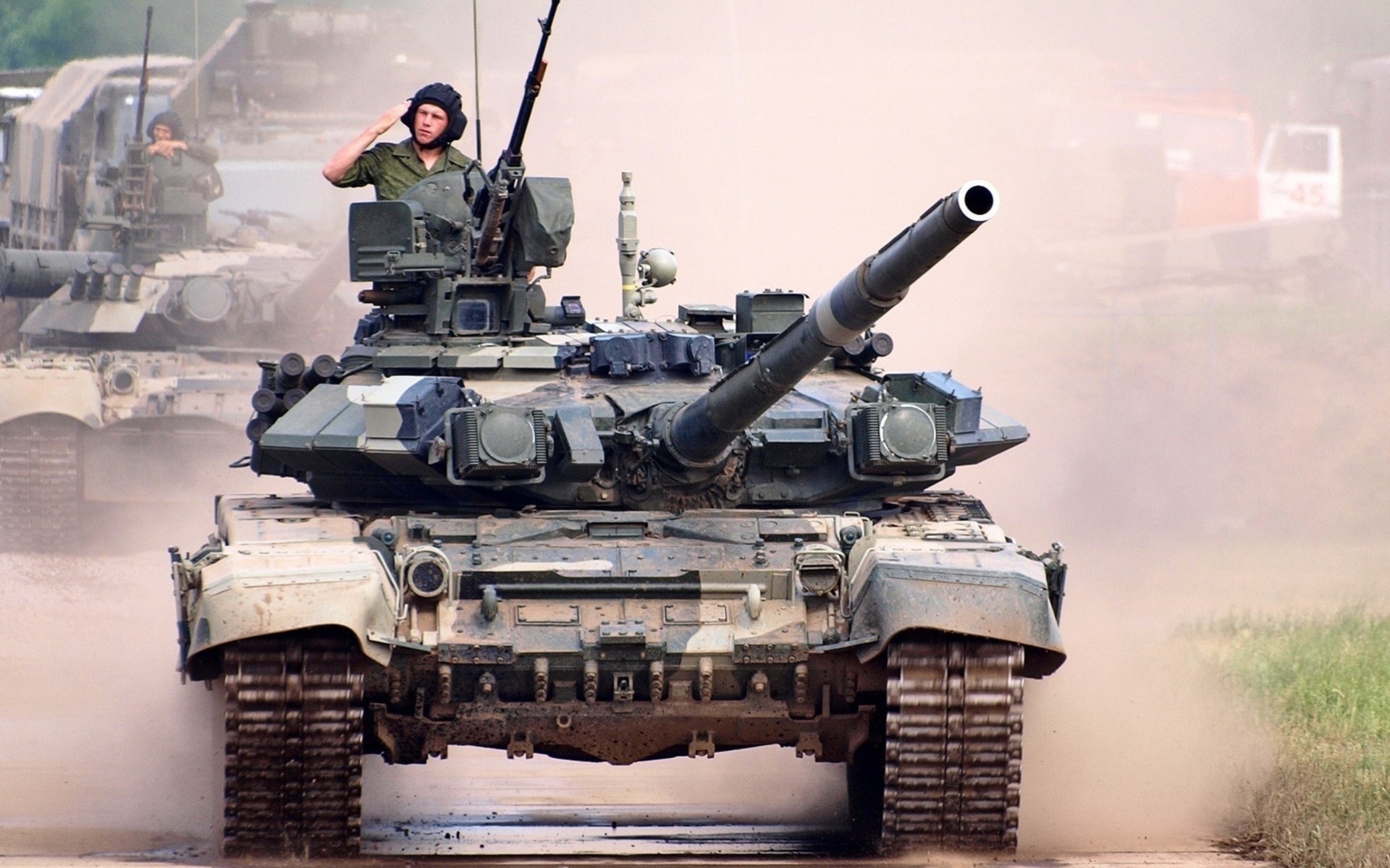 tanker kampfpanzer der russischen föderation tank t-90