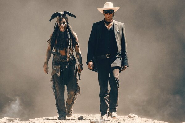 Hermoso fondo de la película Lone Ranger