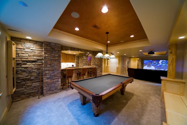 Billiard room design project