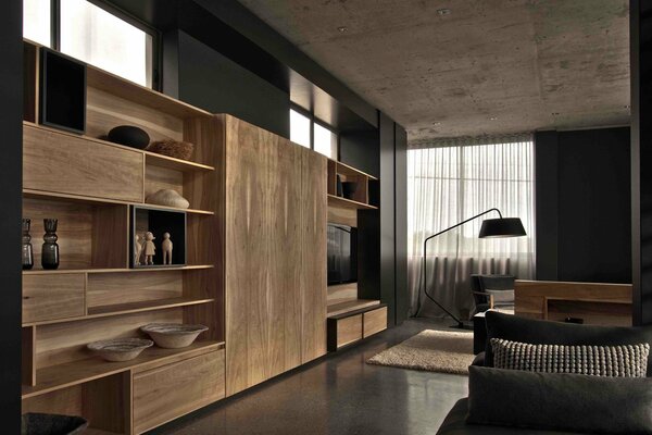 Elegante design per la casa nel potere del loft