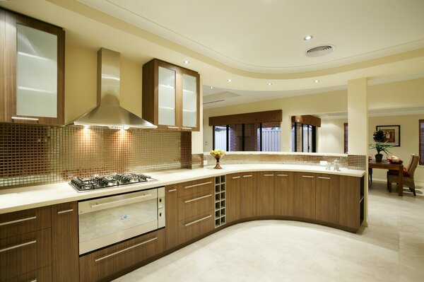 Kitchen modern interior design