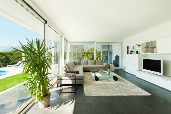 Stilvolles Design in einer modernen Villa