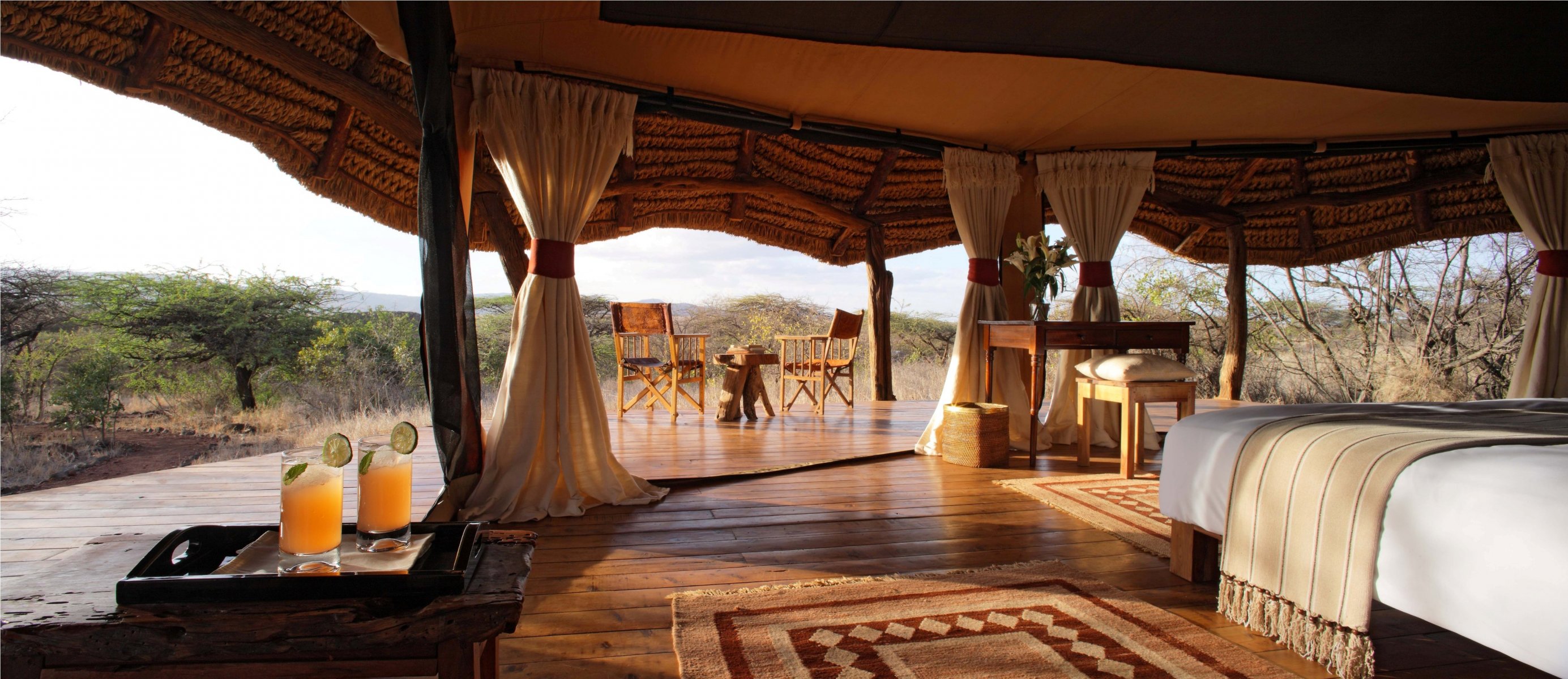 interno stile design glamping glamping safari tenda