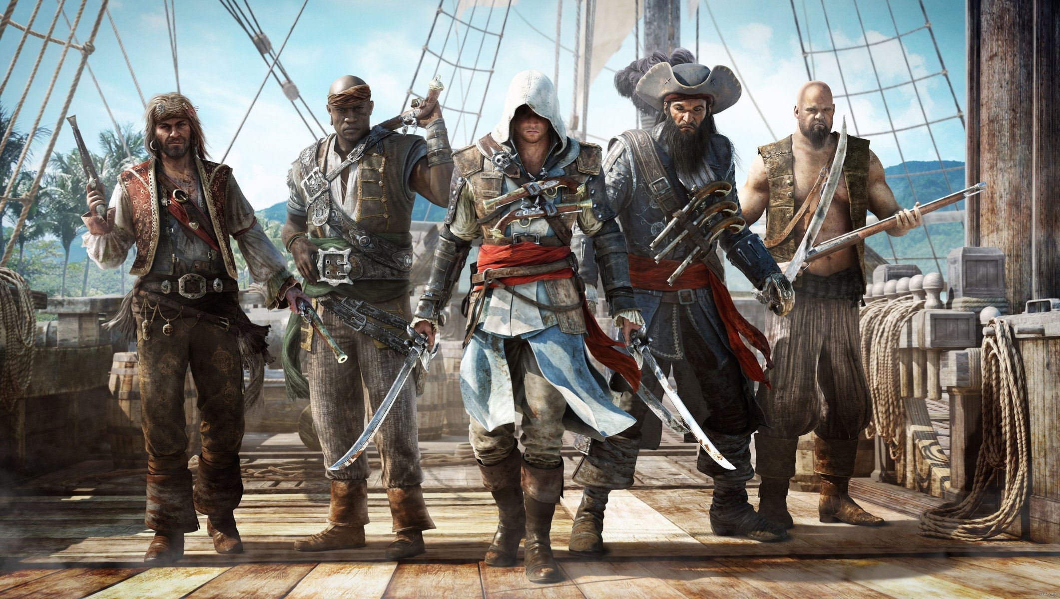 assassin creed exchen assassins creed pirate pirates équipe navire jeux histoire monde caraïbes furtif