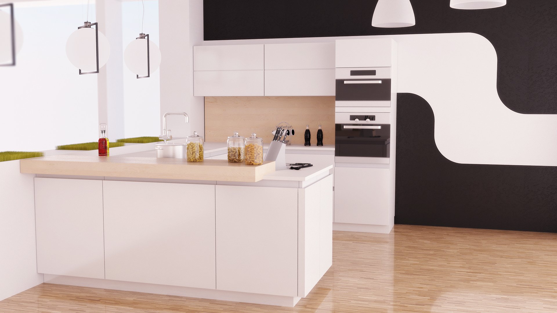 kitchen interior style house comfort