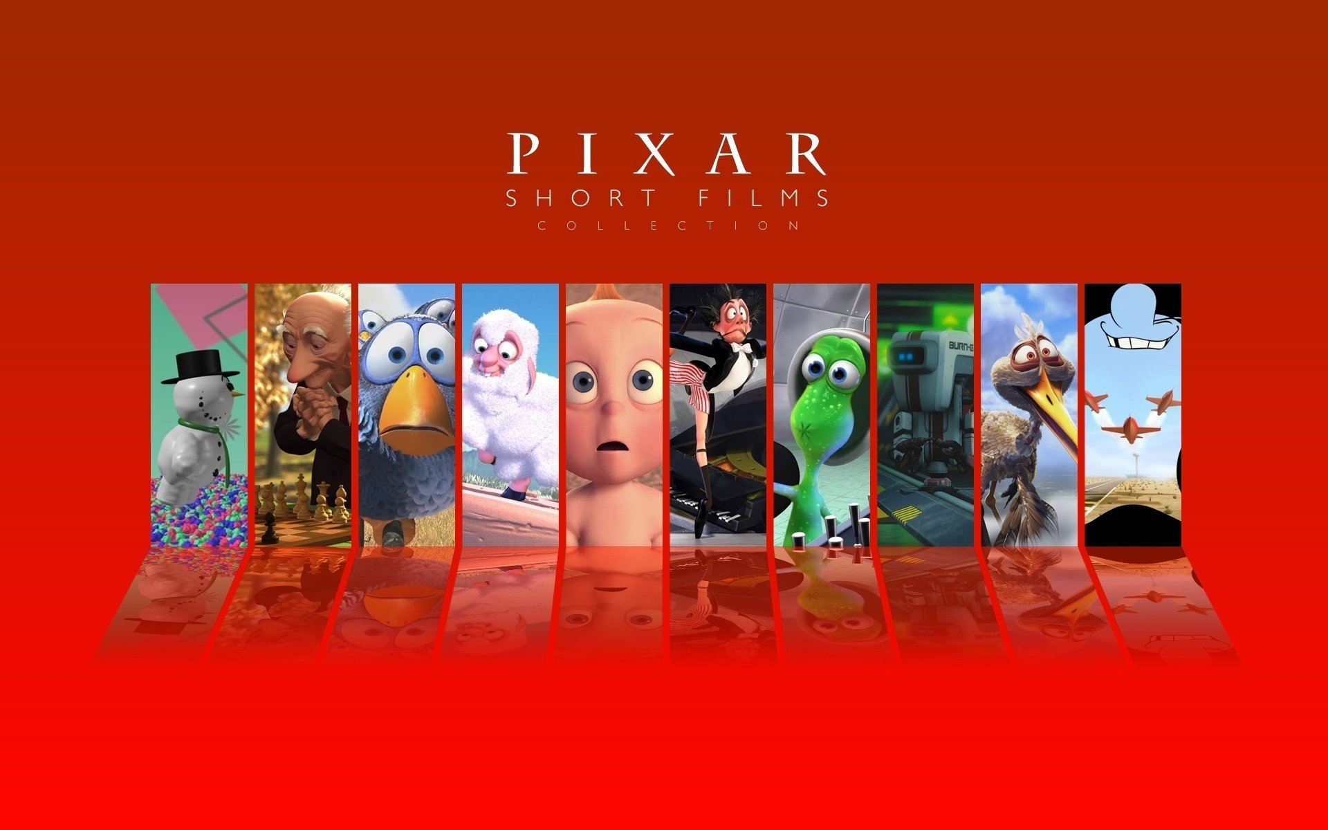 courts métrages pixar dessins animés pixar collection