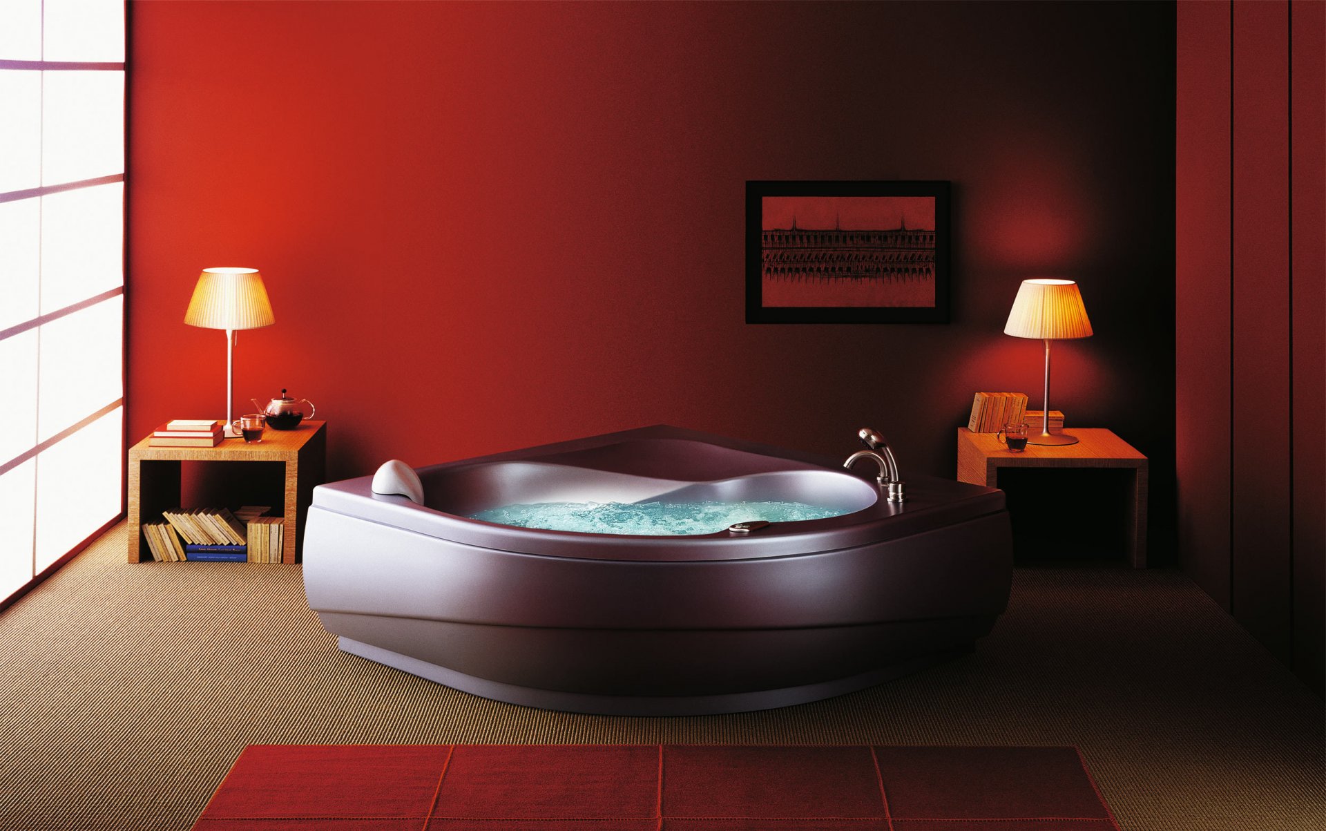 interior baño jacuzzi