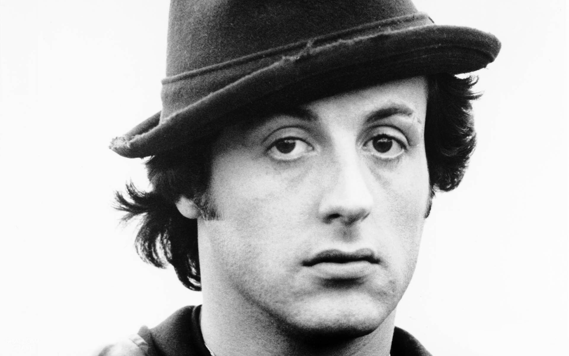 sylvester stallone acteur rocky chapeau