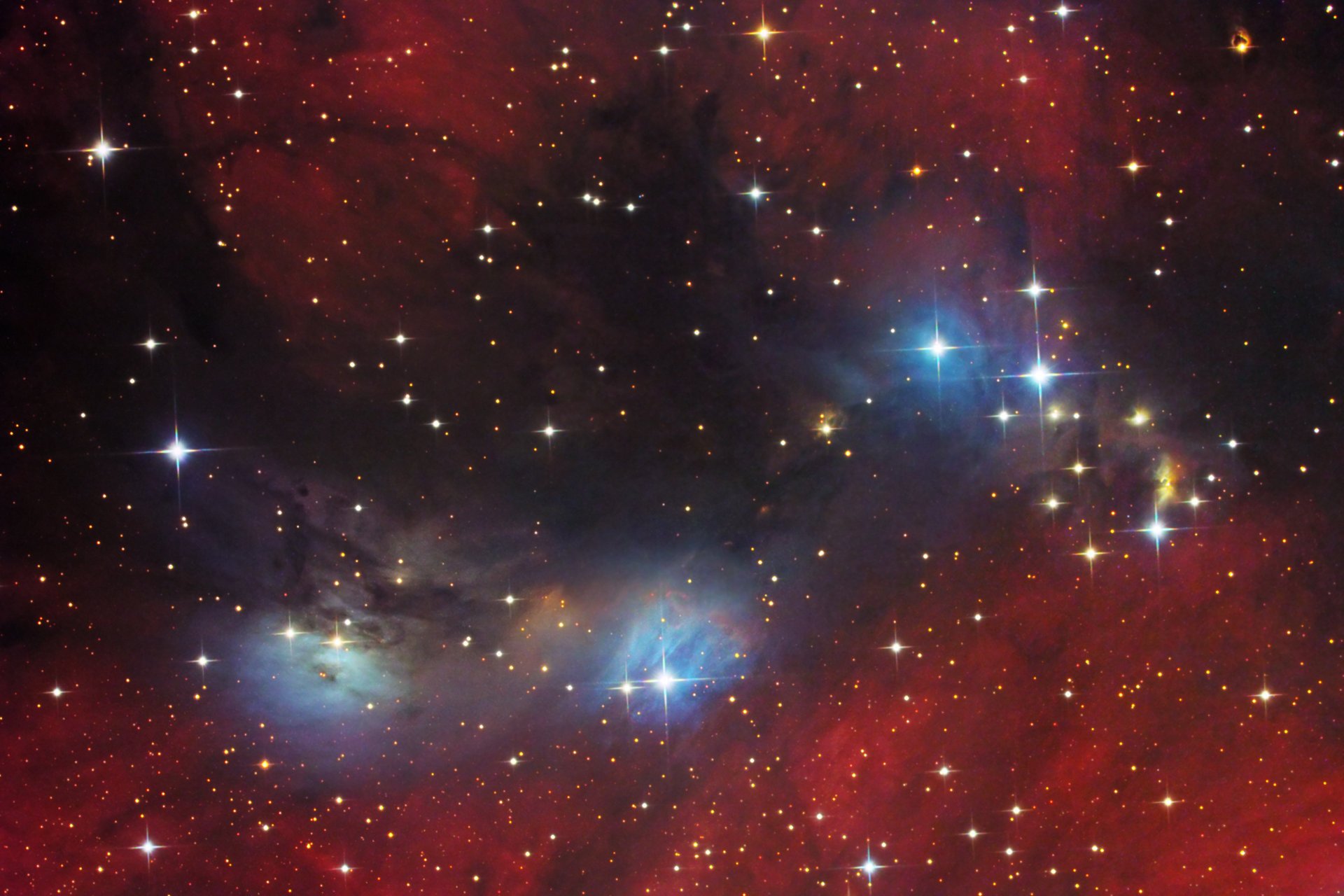 ngc 6914 vdb 132 nebula kosmos mgławica łabędź