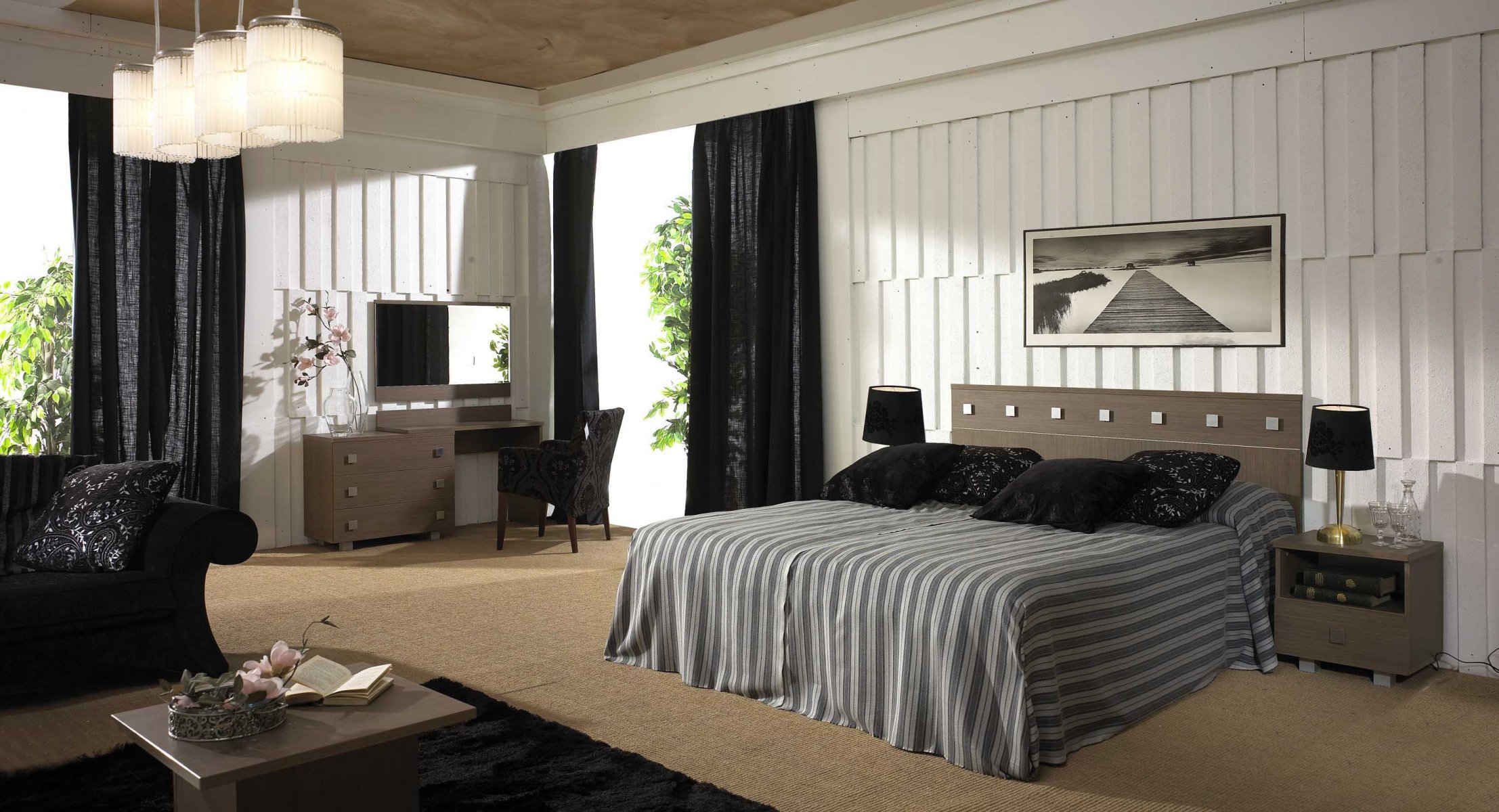 interior design style house villa cottage bedroom