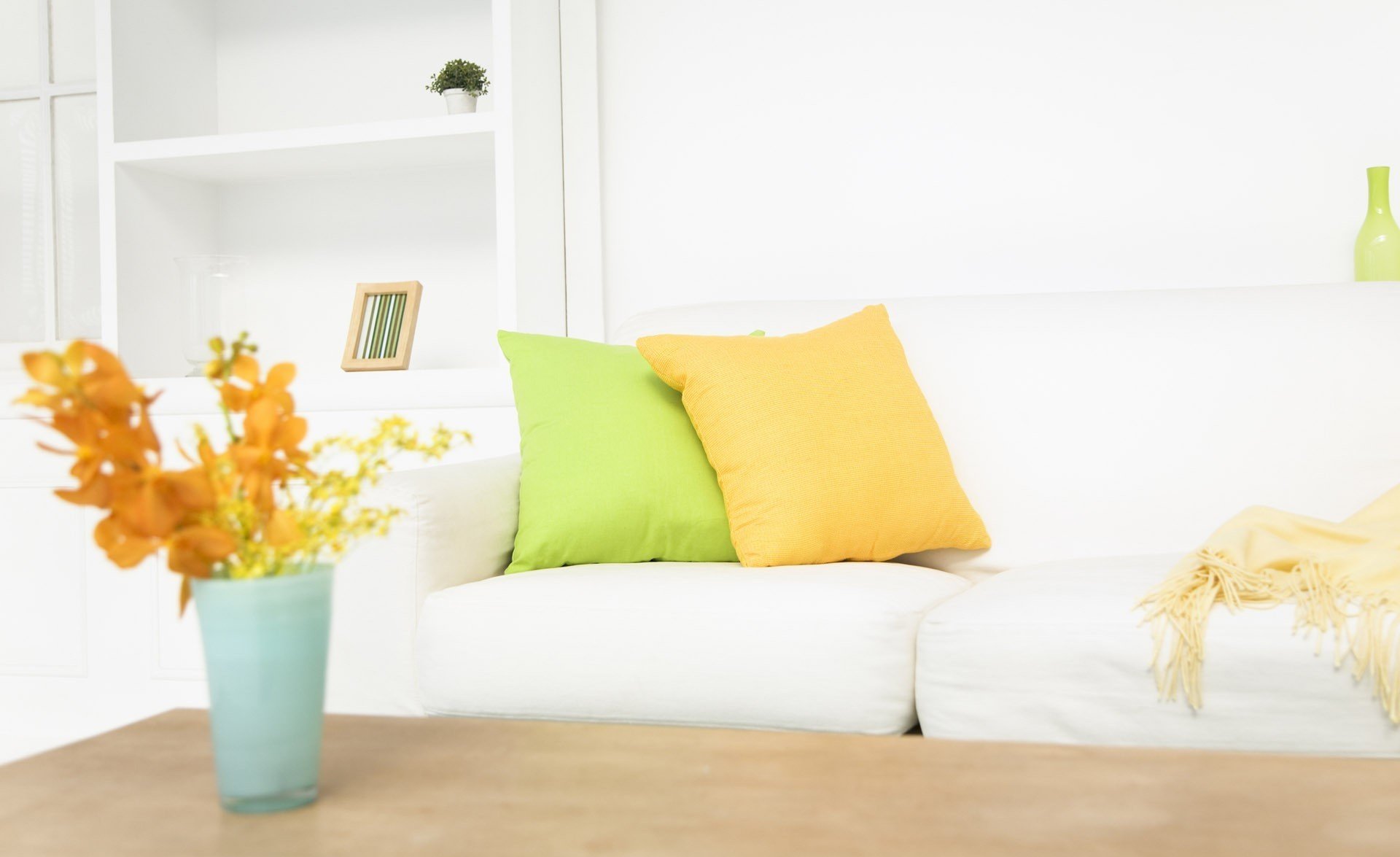 flower style interior design pillow