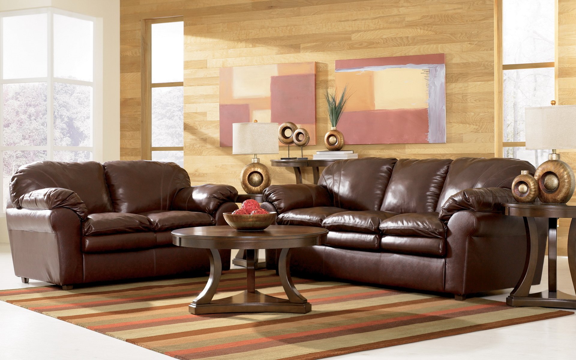 room furniture sofa chair leather wall window