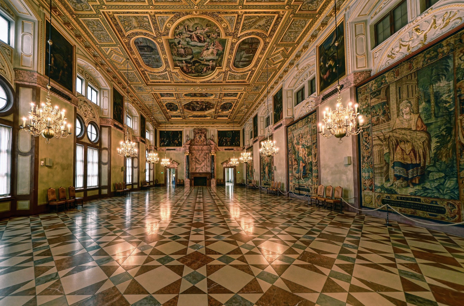 kaisersaal münchner residenz sala reale monaco di baviera baviera