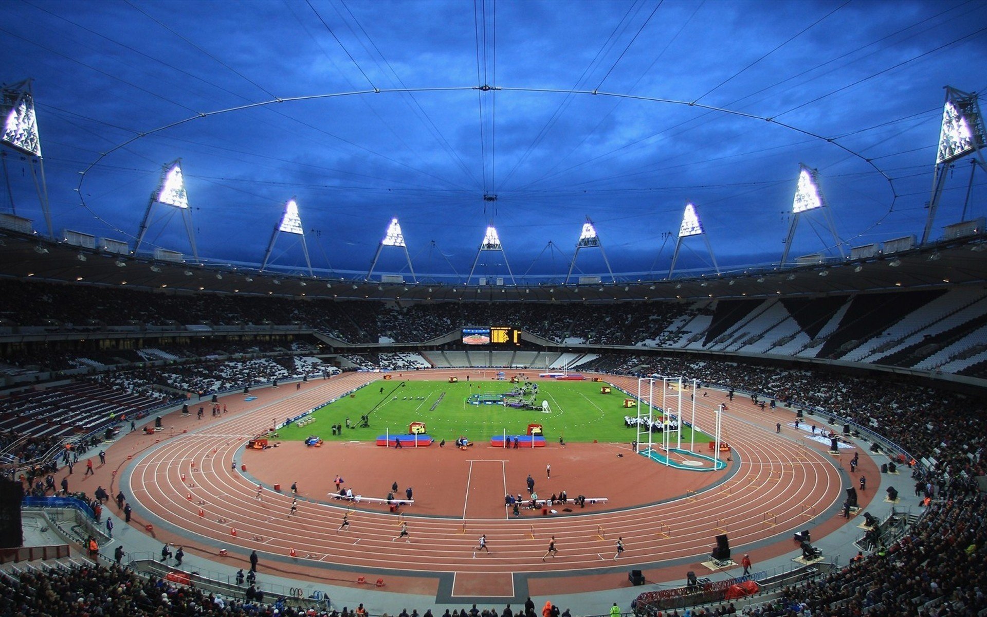 stadion londyn igrzyska olimpijskie 2012 widzowie lekkoatletyka