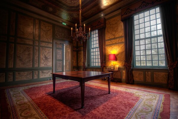 Intérieur de la chambre dans un style Vintage