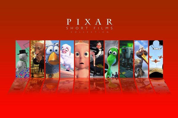 Protectores de pantalla de dibujos animados de Pixar Studio