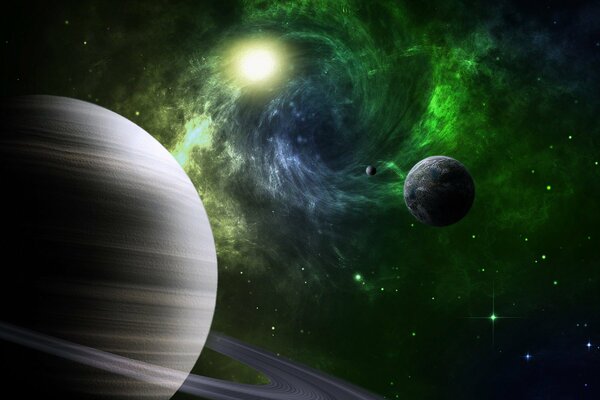 Outer space and planets