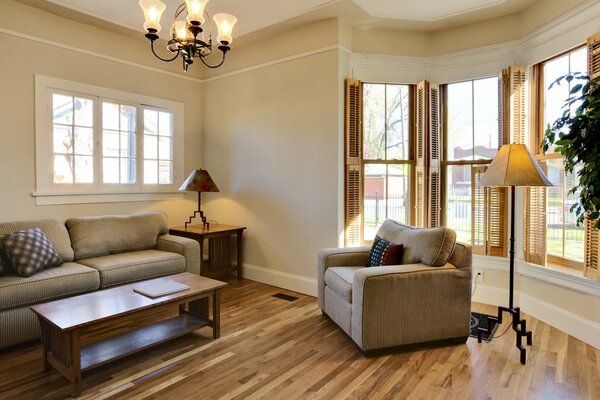 Country style living room