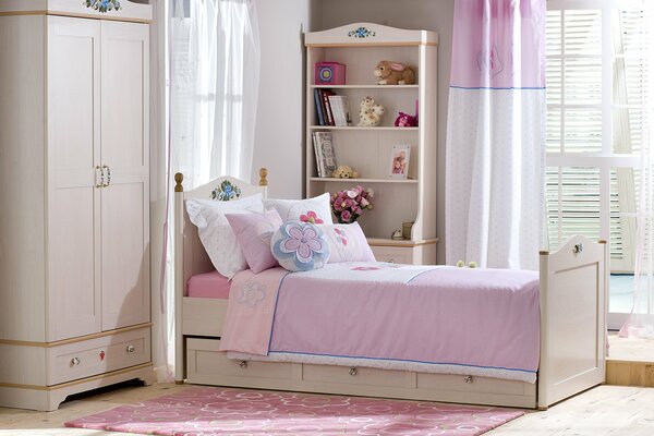 Pink room for a little princess