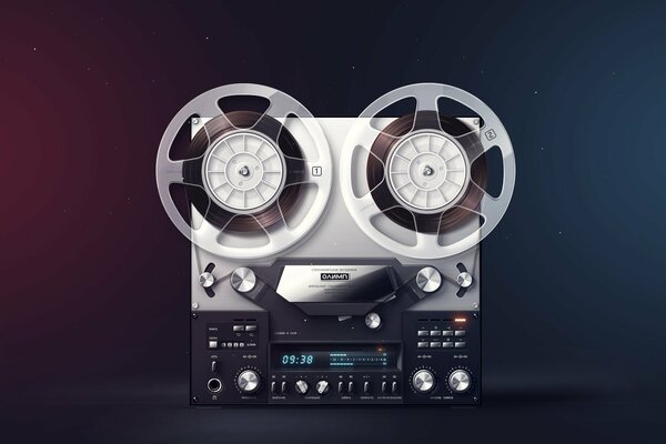 Stereo retro Film Tonbandgerät olymp