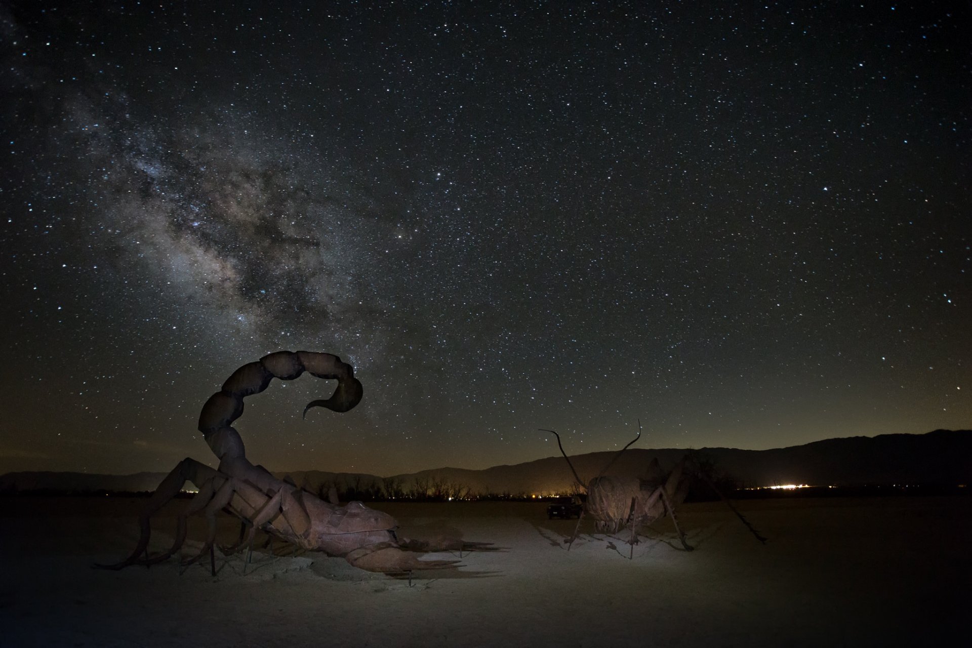 spazio stelle cielo via lattea