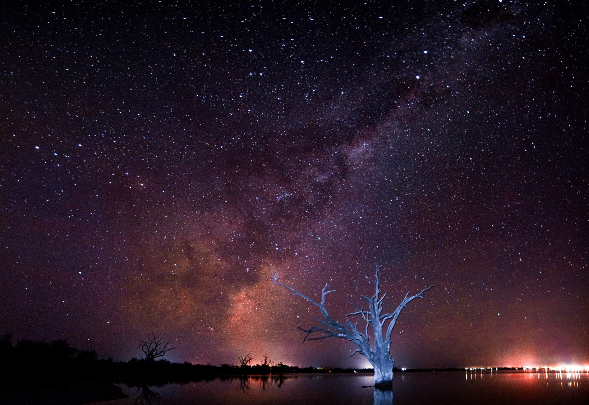 pace star night milky way panorama