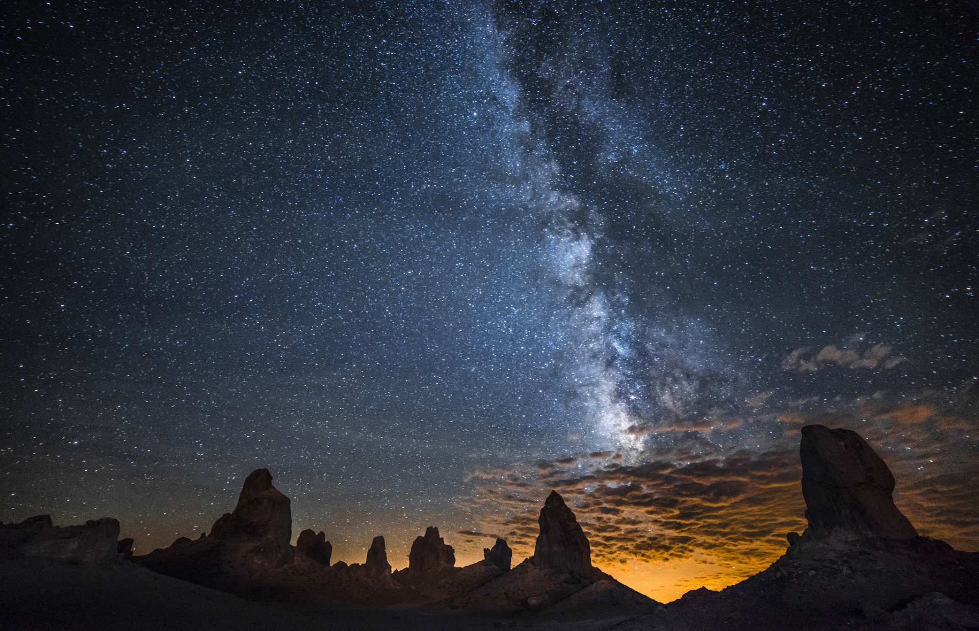 cosmos estrellas vía láctea noche naturaleza