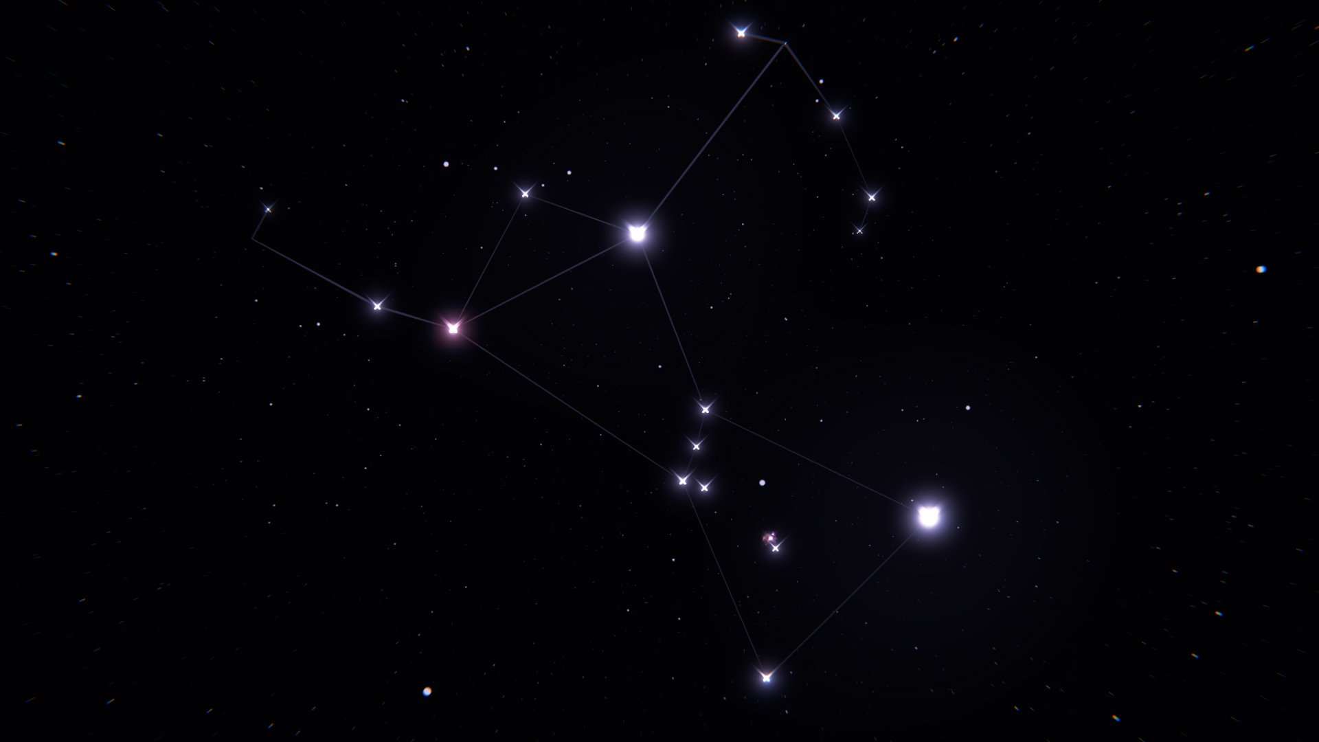 orion sternbild sterne raum