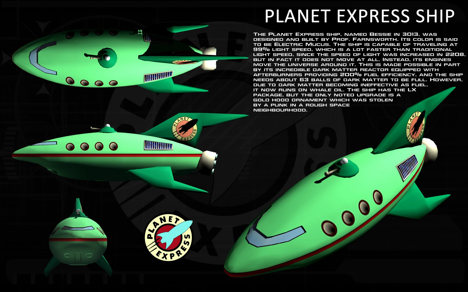 planet express schiff futurama