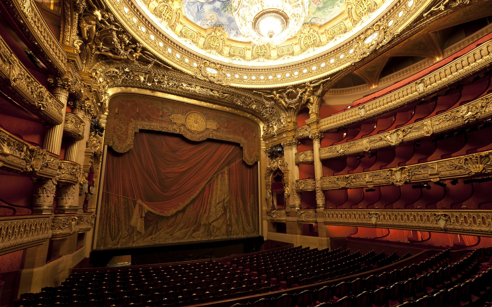 architettura teatro palais garnier parigi francia