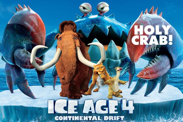 Image of the cartoon Ice Age four