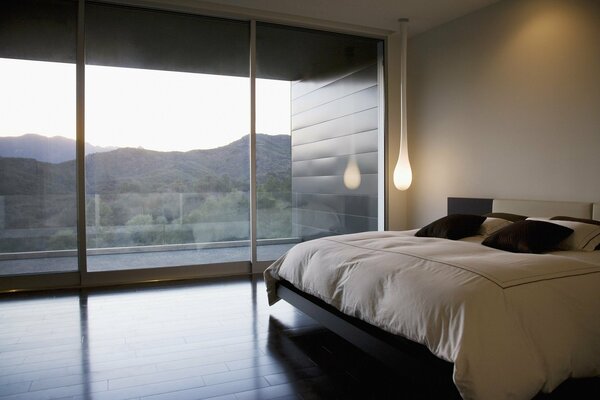 Bedroom with Dream Mountain view