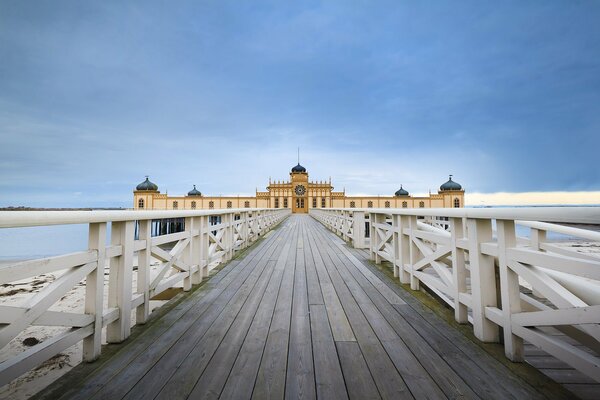 Badehaus am blauen Meer, Schweden