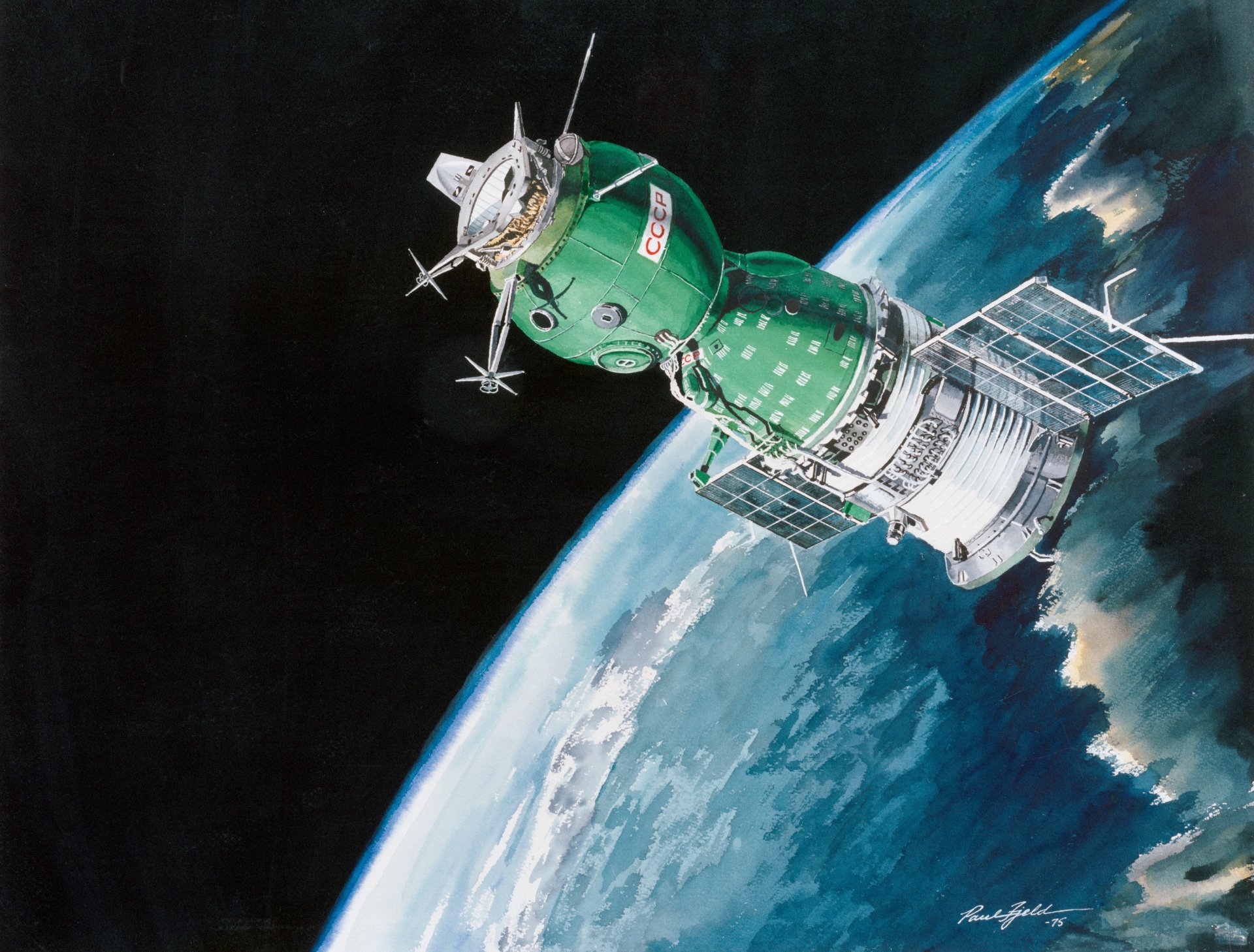 sovietico veicolo spaziale soyuz